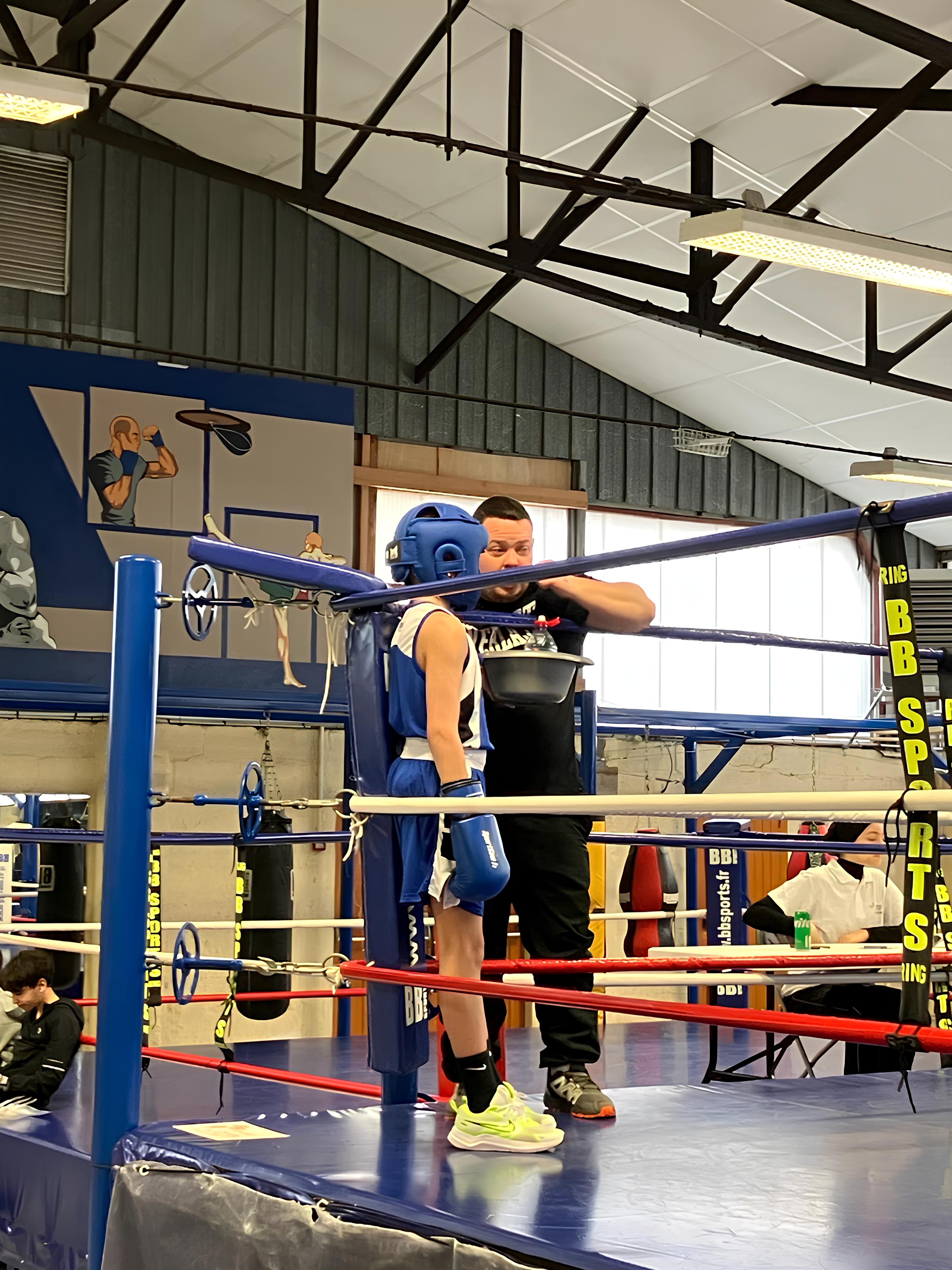 Entraînement au ring — Boxing Club Achardais Vendée